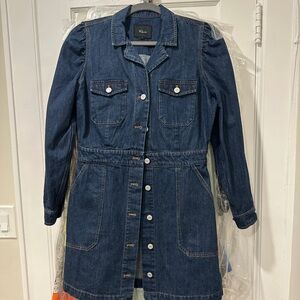 Rails Dark Blue Denim Shirt Jacket
